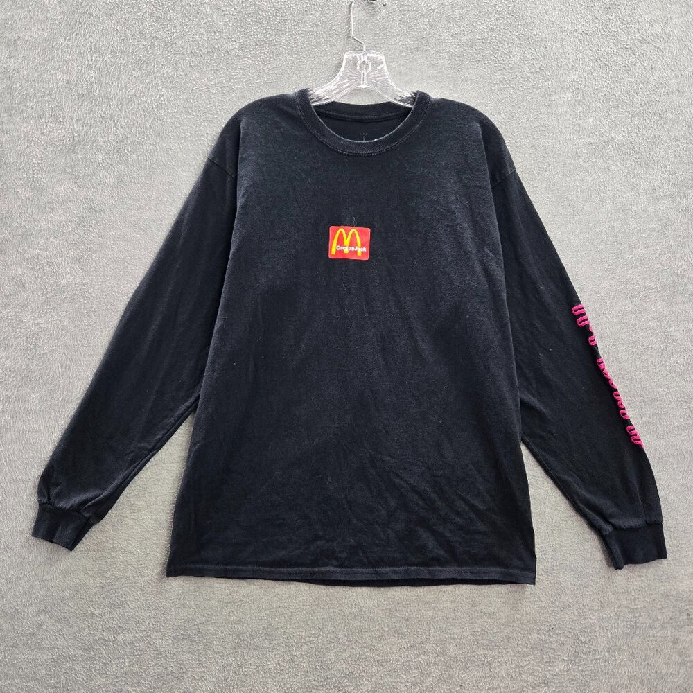 Cactus Jack x McDonalds Men Shirt M Travis Scott Action Figure Space Tee